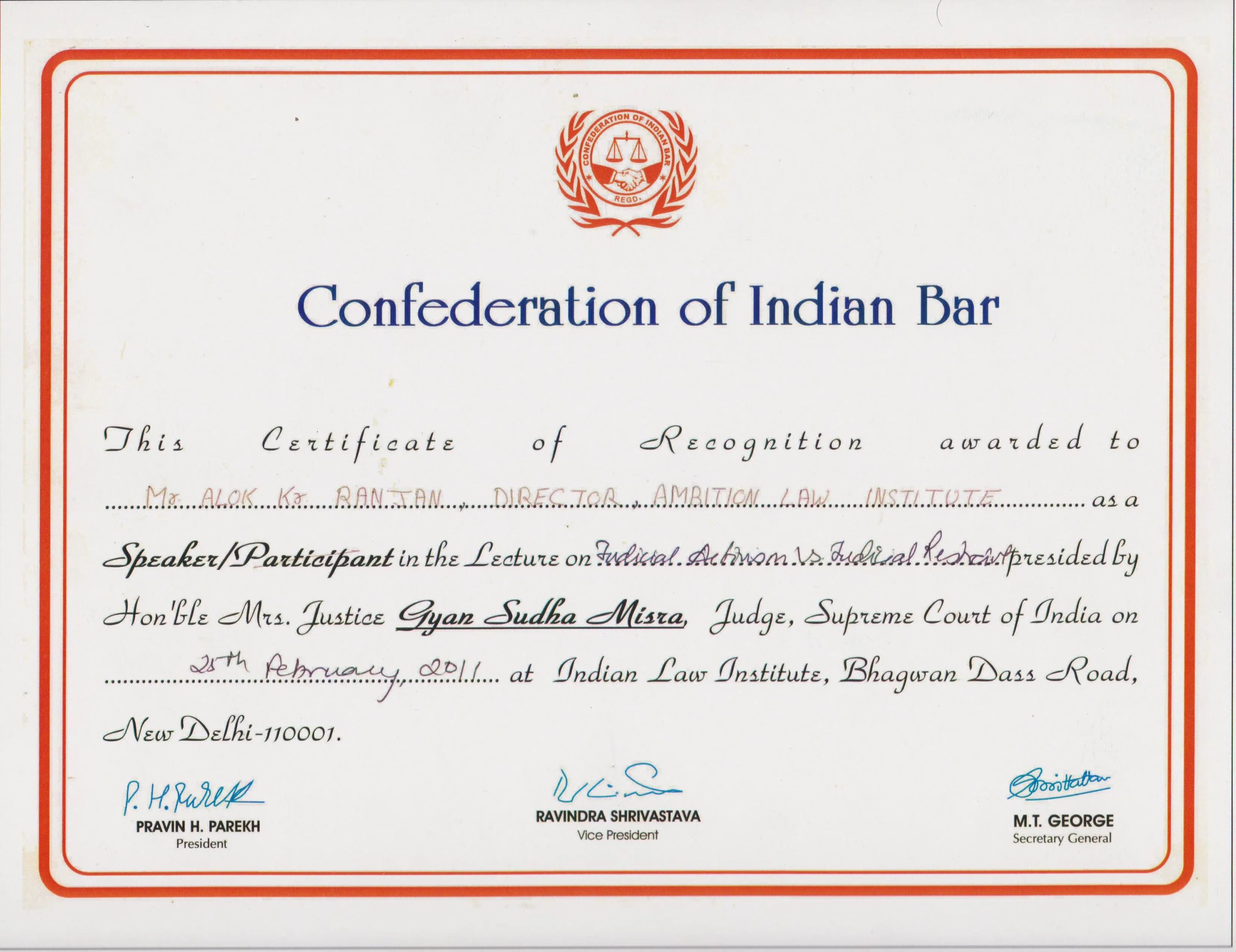 Certificate 6
